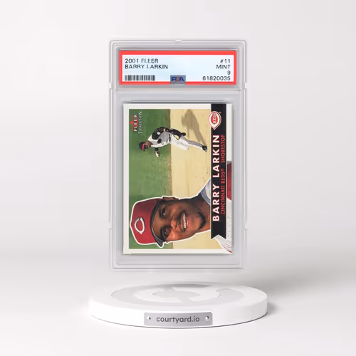 2001 Fleer #11 Barry Larkin (PSA 9 MINT)