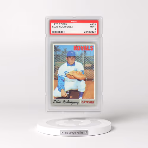 1970 Topps #402 Ellie Rodriguez (PSA 9 MINT)