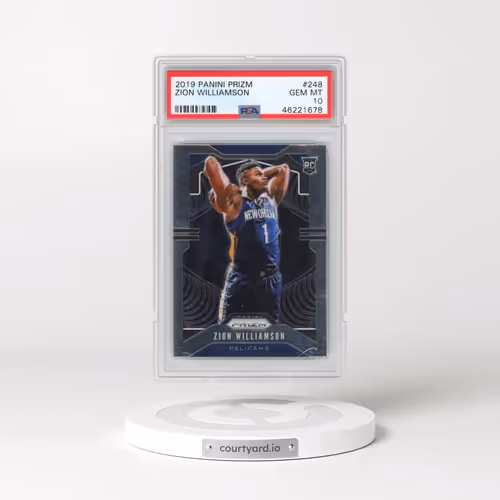 2019 Panini Prizm #248 Zion Williamson (PSA 10 GEM MINT)
