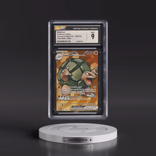 2023 Scarlet & Violet 151 - MEW EN #189/165 Golem ex - Ultra Rare Holo (CGC 9 MINT)