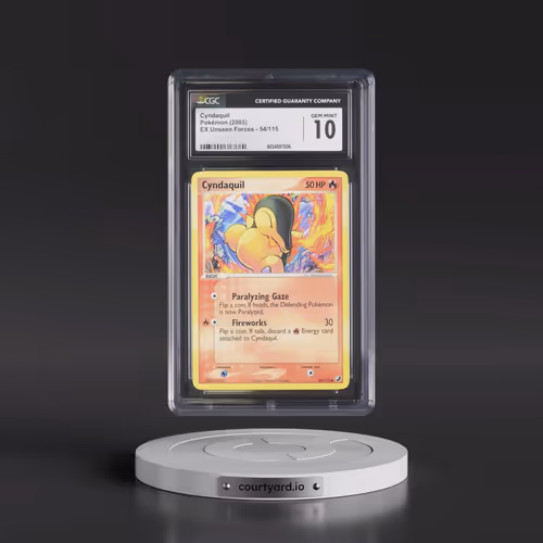 2005 EX Unseen Forces #54/115 Cyndaquil (CGC 10 GEM MINT)