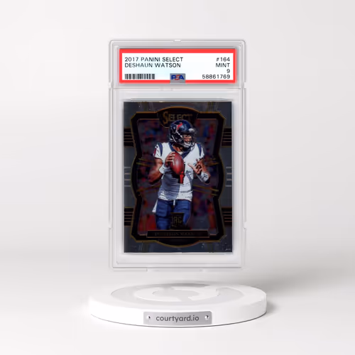 2017 Panini Select #164 Deshaun Watson (PSA 9 MINT)