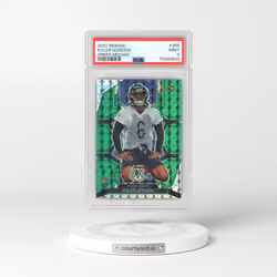 2022 Panini Mosaic #384 Kyler Gordon - Green Mosaic (PSA 9 MINT)