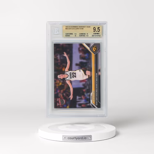 2023 Bowman U Now #63 Caitlin Clark (BGS 9.5 GEM MINT)