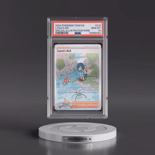 2024 Pokémon Twm EN-Twilight Masquerade #219 Lana's Aid - Special Illustration Rare (PSA 10 GEM MINT