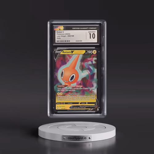 2022 Lost Origin #058/196 Rotom V - Holo (CGC 10 GEM MINT)
