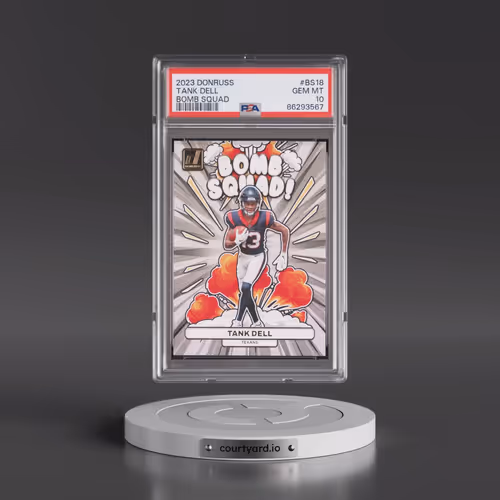 2023 Panini Donruss Bomb Squad #BS18 Tank Dell (PSA 10 GEM MINT)