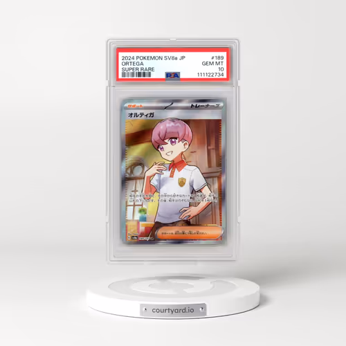 2024 Pokémon Sv8a-Terastal Fest EX #189 Ortega - Super Rare (PSA 10 GEM MINT)