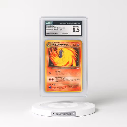 2001 Darkness, and to Light Dark Quilava (CGC 8.5 NM-MT+)