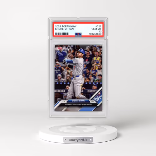 2024 Topps Now #722 Shohei Ohtani (PSA 10 GEM MINT)