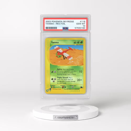 2003 Pokémon Skyridge #116 Yanma - Reverse Foil (PSA 10 GEM MINT)