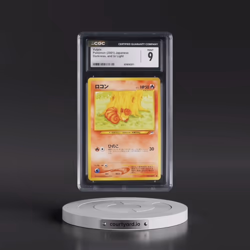 2001 Darkness, and to Light Vulpix (CGC 9 MINT)