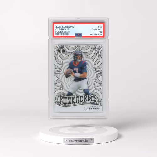 2023 Panini Illusions Funkadelic #14 CJ Stroud (PSA 10 GEM MINT)