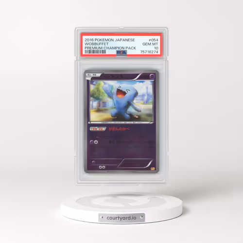 2016 Pokémon Premium Champion Pack #054 Wobbuffet (PSA 10 GEM MINT)