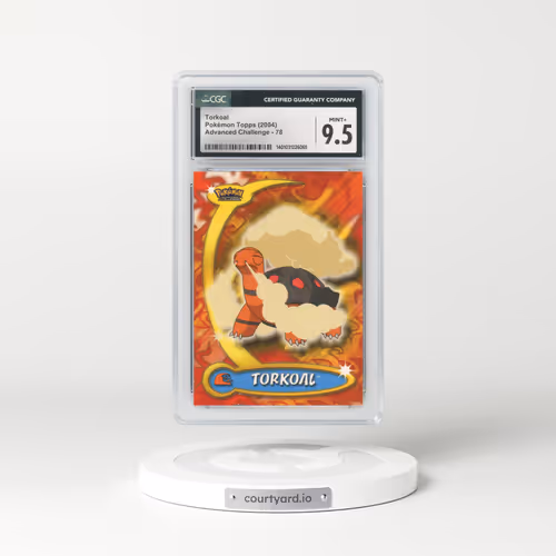 2004 Advanced Challenge #78 Torkoal (CGC 9.5 MINT+)
