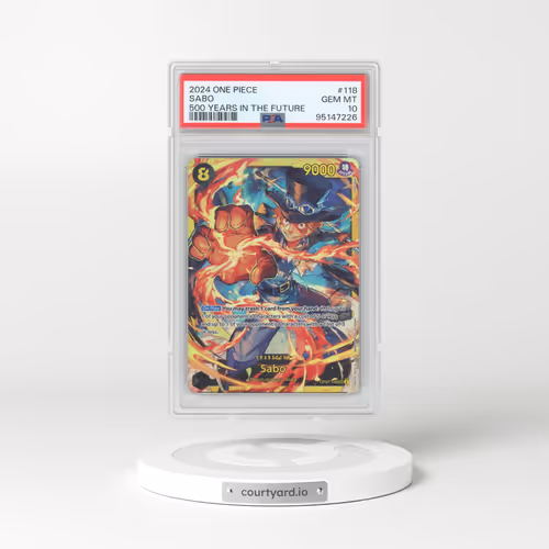 2024 One Piece 500 Years in the Future #118 Sabo (PSA 10 GEM MINT)