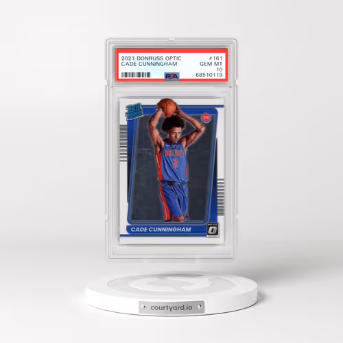 2021 Panini Donruss Optic #161 Cade Cunningham (PSA 10 GEM MINT)