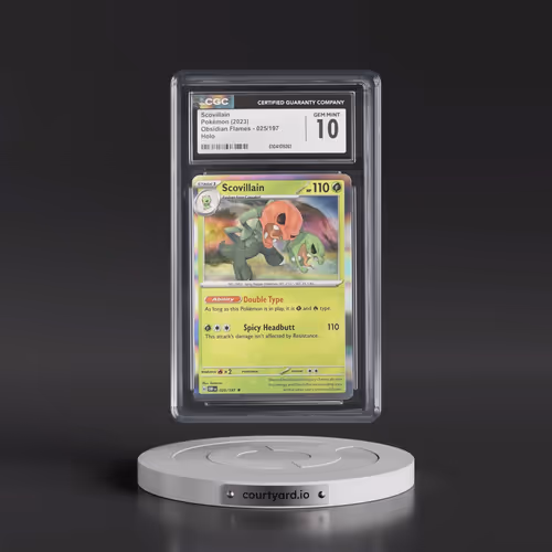 2023 Pokémon Obf EN-Obsidian Flames #025 Scovillain (CGC 10 GEM MINT)