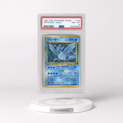 1997 Pokémon Fossil #144 Articuno - Holo (PSA 8 NM-MT)