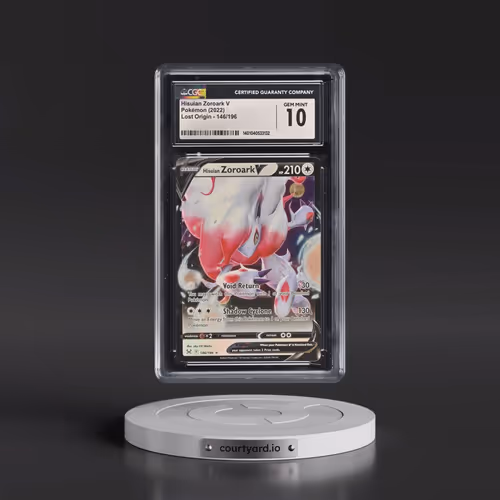 2022 Lost Origin #146/196 Hisuian Zoroark V - Holo (CGC 10 GEM MINT)