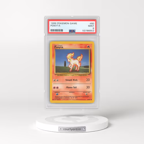 1999 Base Set #60 Ponyta (PSA 9 MINT)