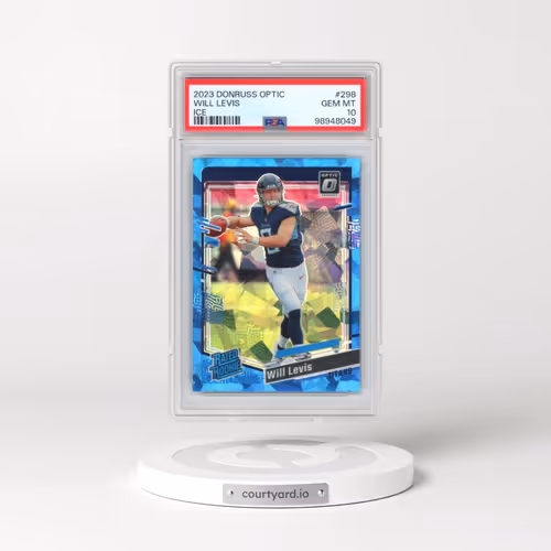 2023 Panini Donruss Optic #298 Will Levis - Ice (PSA 10 GEM MINT)