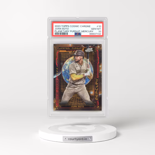2023 Topps Cosmic Chrome Planetary Pursuit #10 Juan Soto - Mercury (PSA 10 GEM MINT)