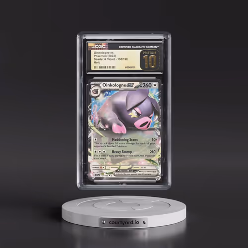 2023 Pokémon Svi EN-Scarlet & Violet #158 Oinkologne EX - Holo (CGC 10 PRISTINE)