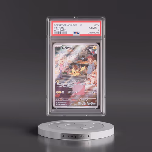 2023 Pokémon Sv2a-Pokemon 151 #173 Pikachu - Art Rare (PSA 10 GEM MINT)