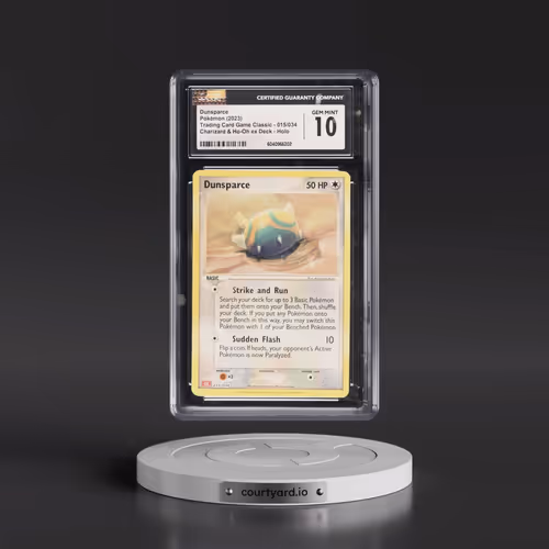 2023 Trading Card Game Classic - CLV, CLC, CLB #015/034 Dunsparce - Charizard & Ho-Oh ex Deck - CLC