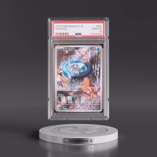 2023 Pokémon Svg-Venusaur & Charizard & Blastoise Special Deck Set EX #052 Squirtle (PSA 10 GEM MINT