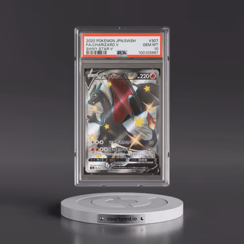 2020 Pokémon Sword & Shield Shiny Star V #307 Charizard V - Holo Full Art (PSA 10 GEM MINT)