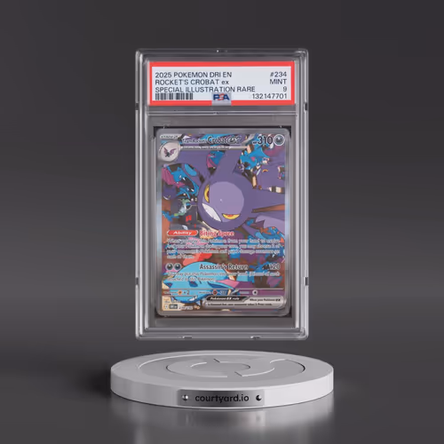 2025 Pokémon Dri EN-Destined Rivals #234 Team Rocket's Crobat EX - Holo Special Illustration Rare (P