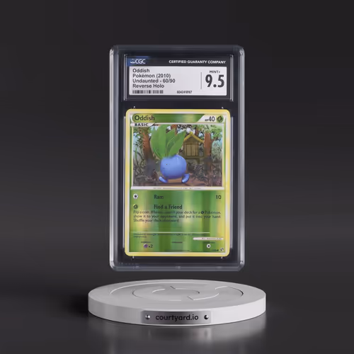 2010 Undaunted #60/90 Oddish - Reverse Holo (CGC 9.5 MINT+)