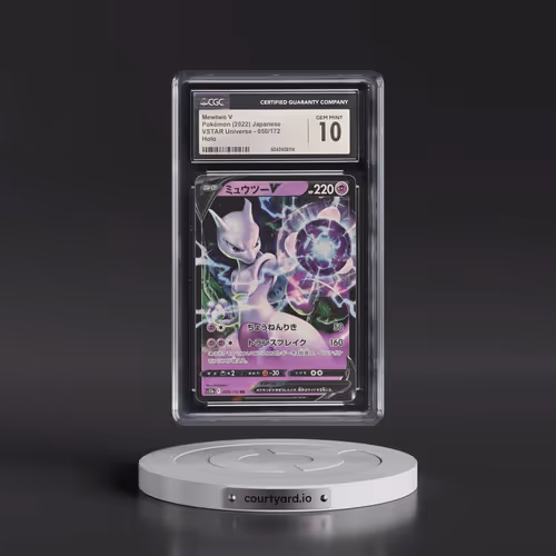2022 VSTAR Universe #050/172 Mewtwo V - Holo (CGC 10 GEM MINT)