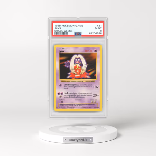 1999 Base Set #31 Jynx - Shadowless (PSA 9 MINT)