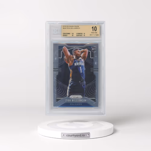 2019 Panini Prizm #248 Zion Williamson (BGS 10 PRISTINE)