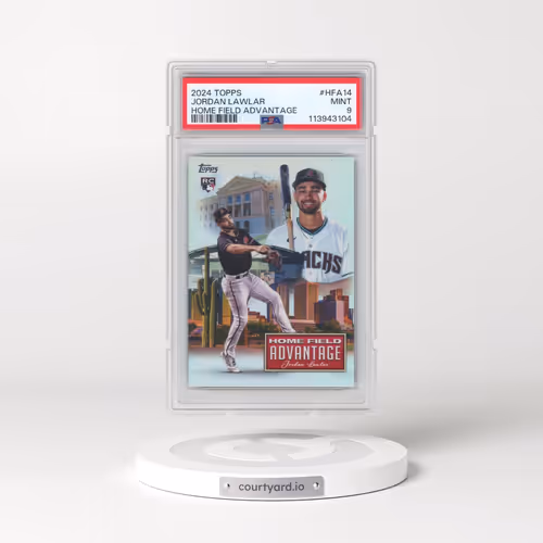 2024 Topps Home Field Advantage #HFA14 Jordan Lawlar (PSA 9 MINT)