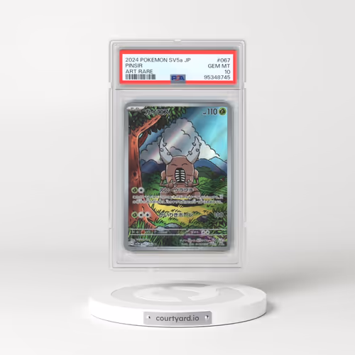 2024 Pokémon Sv5a-Crimson Haze #067 Pinsir - Art Rare (PSA 10 GEM MINT)