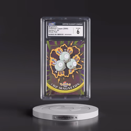 1999 Series 2 (Oval Nintendo Seal) #82 Magneton - Silver Foil (CGC 6 EX-NM)