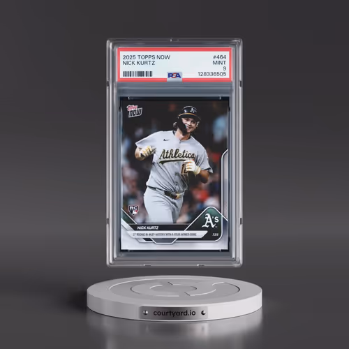 2025 Topps Now #464 Nick Kurtz (PSA 9 MINT)