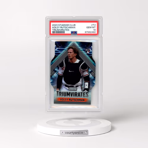 2023 Topps Stadium Club Triumvirates #T2 Adley Rutschman (PSA 10 GEM MINT)
