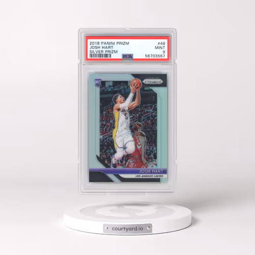 2018 Panini Prizm #46 Josh Hart - Silver Prizm (PSA 9 MINT)