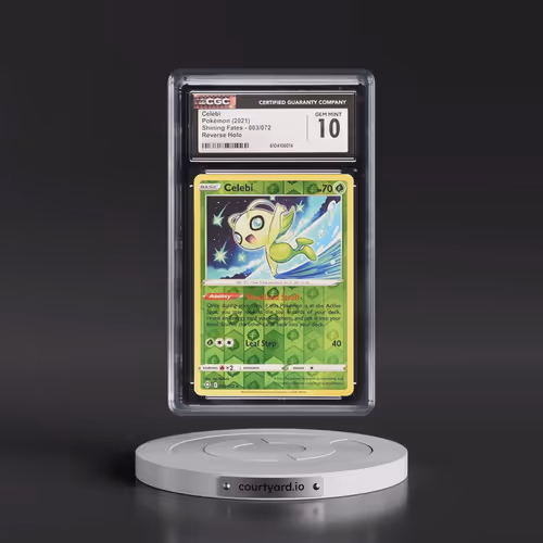 2021 Shining Fates #003/072 Celebi - Reverse Holo (CGC 10 GEM MINT)