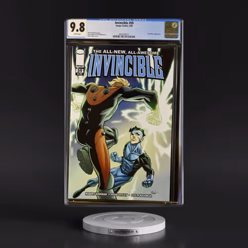 Invincible #59 CGC 9.8 White Pages (Image Comics, 2/09)