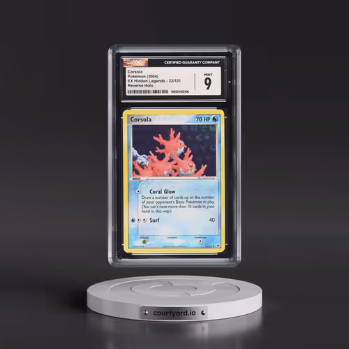 2004 EX Hidden Legends #32/101 Corsola - Reverse Holo (CGC 9 MINT)