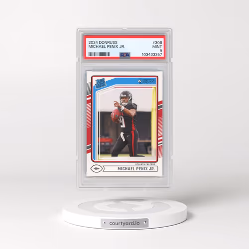 2024 Panini Donruss #308 Michael Penix Jr. (PSA 9 MINT)