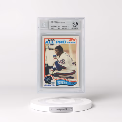 1982 Topps #434 Lawrence Taylor - All-Pro (BGS 6.5 EX-MT+)