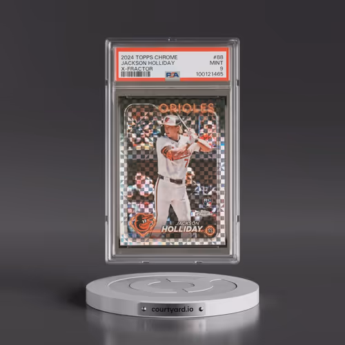 2024 Topps Chrome #88 Jackson Holliday - X-Fractor (PSA 9 MINT)