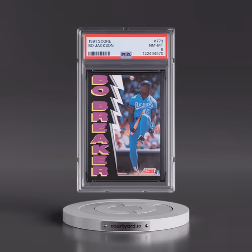1991 Score #773 Bo Jackson (PSA 8 NM-MT)